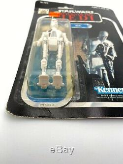 Vintage Star Wars ROTJ 8D8 MOC 77-Back Kenner 1983