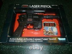 Vintage Star Wars ROTJ Laser Pistol Han Solo's Blaster Pistol in Original Box