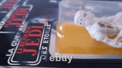 Vintage Star Wars ROTJ Tri-Logo Palitoy 8D8 Droid MOMC 70 Back VERY RARE