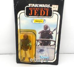 Vintage Star Wars ROTJ WEEQUAY Action Figure-Unpunched