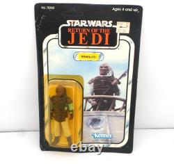 Vintage Star Wars ROTJ WEEQUAY Action Figure-Unpunched