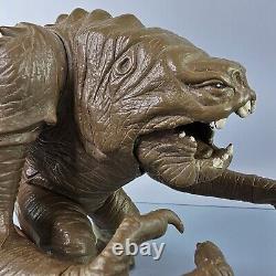 Vintage Star Wars Rancor Wampa Dewback Tauntaun & Original Figures LOT Kenner