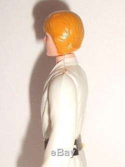 Vintage Star Wars Rare Luke Skywalker Orange Hair Figure Original 1977 VGC