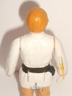Vintage Star Wars Rare Luke Skywalker Orange Hair Figure Original 1977 VGC