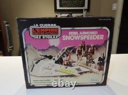 Vintage Star Wars Rebel Armored Snowspeeder the ESB Canadian Box