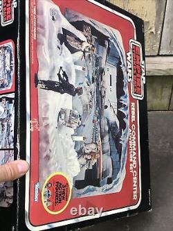 Vintage Star Wars Rebel Command Center Adventure Set Original Box