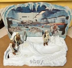 Vintage Star Wars Rebel Command Center Complete With 4 Hoth Figures Original