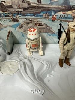Vintage Star Wars Rebel Command Center Complete With 4 Hoth Figures Original
