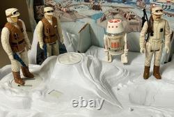 Vintage Star Wars Rebel Command Center Complete With 4 Hoth Figures Original