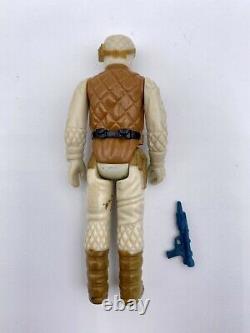 Vintage Star Wars Rebel Soldier Action Figure 1980 Kenner Unpainted Front Torso