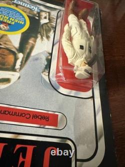 Vintage Star Wars Return Of The Jedi Kenner 1982 Rebel Commander 48 BACK