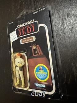 Vintage Star Wars Return Of The Jedi Kenner 1983 Cloud Car Pilot 48 Back