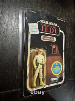 Vintage Star Wars Return Of The Jedi Kenner 1983 Cloud Car Pilot 48 Back