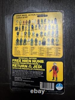 Vintage Star Wars Return Of The Jedi Kenner 1983 Cloud Car Pilot 48 Back