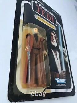 Vintage Star Wars Return Of The Jedi OBI-WAN KENOBI ACTION FIGURE 77 BACK MOC