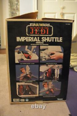 Vintage Star Wars Return of the Jedi 1984 Imperial Shuttle Vehicle In Box Kenner
