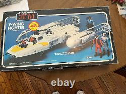 Vintage Star Wars Return of the Jedi ROTJ Y-Wing Fighter Kenner 1983 Box