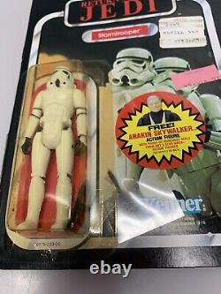 Vintage Star Wars Return of the Jedi Stormtrooper 77 Back New SEALED