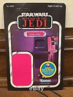 Vintage Star Wars Revenge Of The Jedi Power Droid Proof Card