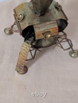 Vintage Star Wars Rocket Hand Made Music Brass 12 Tall Rare