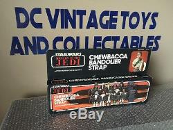 Vintage Star Wars Rotj Chewbacca Bandolier Strap 1983 Sealed Kenner Mip