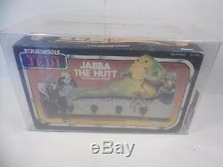 Vintage Star Wars Rotj Jabba The Hutt Playset Sealed Kenner Afa Graded 70 Ex+