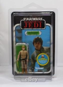 Vintage Star Wars Rotj Luke Skywalker Bespin Fatigues Moc 1983 Rare