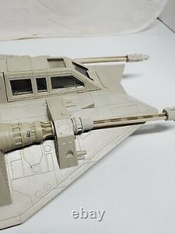 Vintage Star Wars SNOWSPEEDER Complete working Sound Kenner W. Harpoon