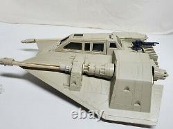 Vintage Star Wars SNOWSPEEDER Complete working Sound Kenner W. Harpoon