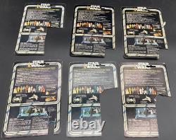Vintage Star Wars SW 1977 Kenner Cardback Lot 19 Cards