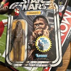 Vintage Star Wars SW Chewbacca MOC 20 Back