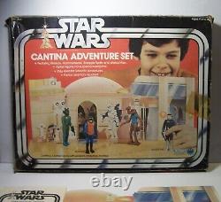 Vintage Star Wars Sears Exclusive- Cantina Adventure Set WithNear Mint FIGURES