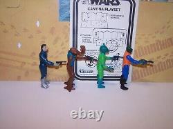 Vintage Star Wars Sears Exclusive- Cantina Adventure Set WithNear Mint FIGURES