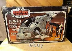 Vintage Star Wars Slave-1 Box 1981 Kenner Canada