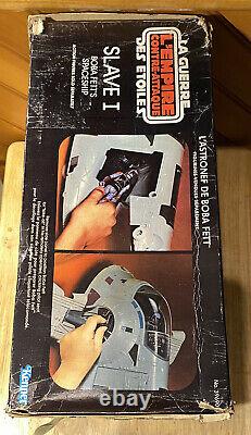 Vintage Star Wars Slave-1 Box 1981 Kenner Canada