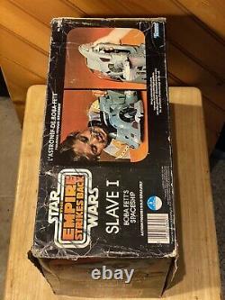 Vintage Star Wars Slave-1 Box 1981 Kenner Canada