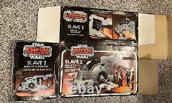 Vintage Star Wars Slave-1 Box 1981 Kenner Canada