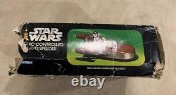 Vintage Star Wars Sonic Controlled Landspeeder BOX ONLY Kenner 1978 ANH READ