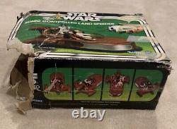 Vintage Star Wars Sonic Controlled Landspeeder BOX ONLY Kenner 1978 ANH READ