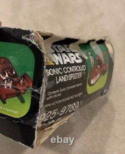 Vintage Star Wars Sonic Controlled Landspeeder BOX ONLY Kenner 1978 ANH READ