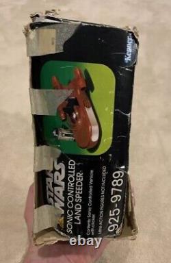 Vintage Star Wars Sonic Controlled Landspeeder BOX ONLY Kenner 1978 ANH READ