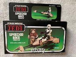 Vintage Star Wars Speeder Bike 1983 Perfect Box New