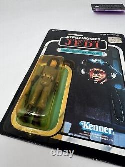 Vintage Star Wars Star Destroyer Commander 77A Back Moc