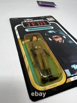 Vintage Star Wars Star Destroyer Commander 77A Back Moc