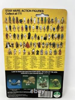 Vintage Star Wars Star Destroyer Commander 77A Back Moc