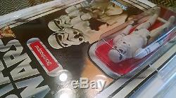 Vintage Star Wars Stormtrooper 12 Back A MOC AFA 80 Unpunched