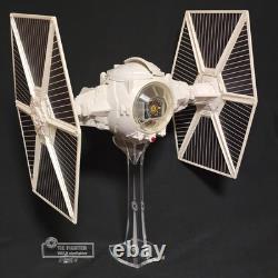 Vintage Star Wars TIE Fighter Beautiful condition! Custom lighting Minty