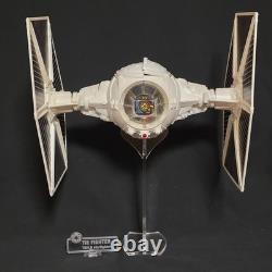 Vintage Star Wars TIE Fighter Beautiful condition! Custom lighting Minty