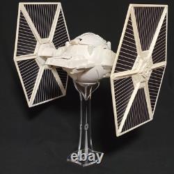 Vintage Star Wars TIE Fighter Beautiful condition! Custom lighting Minty