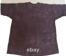 Vintage Star Wars T Shirt XXL Queen Amidala Padme Purple Tie Die Double Stitch